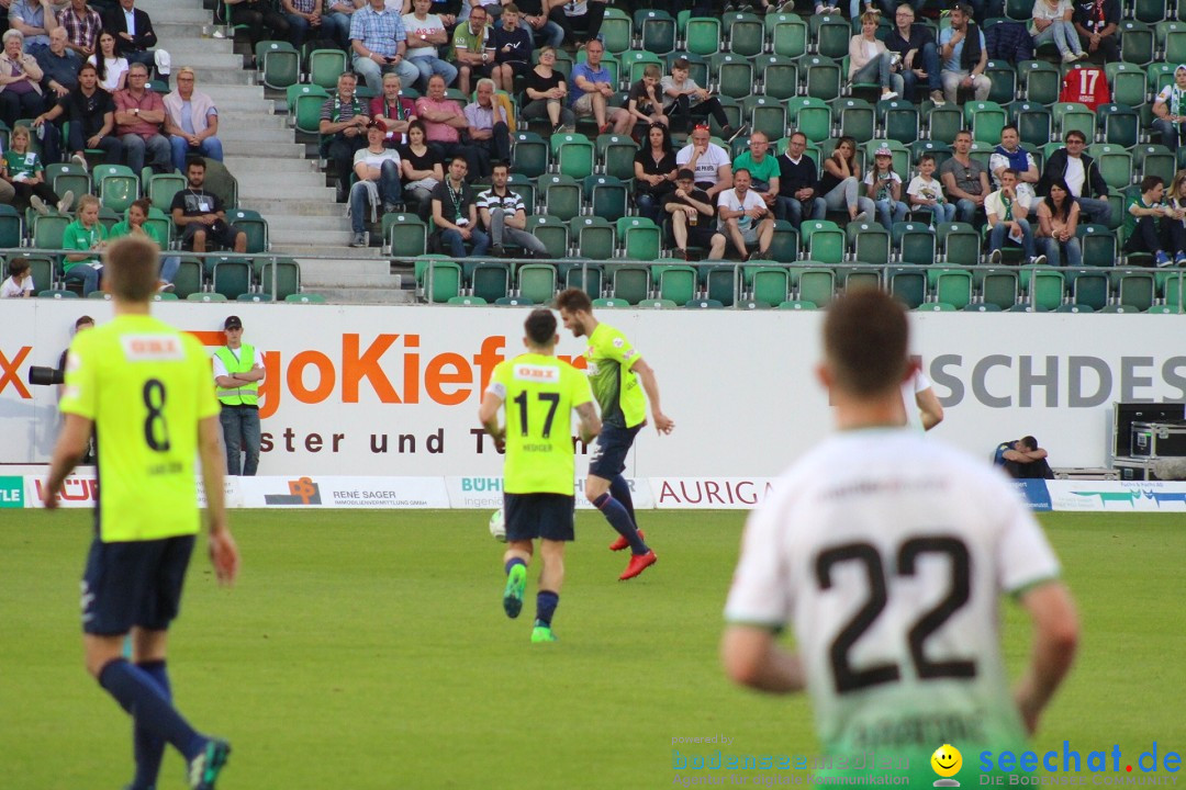 Fussball: FC ST.GALLEN 1879 vs FC THUN, St. Gallen - Schweiz, 21.04.2018