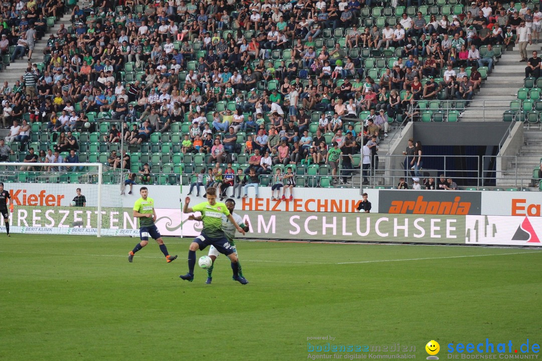 Fussball: FC ST.GALLEN 1879 vs FC THUN, St. Gallen - Schweiz, 21.04.2018