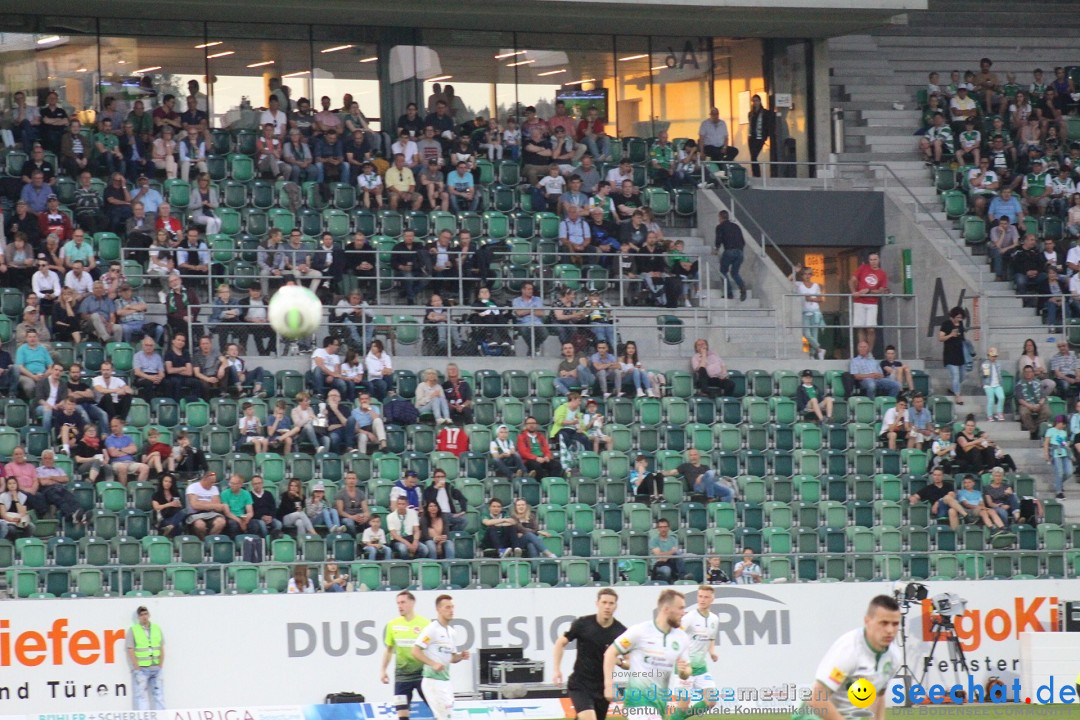 Fussball: FC ST.GALLEN 1879 vs FC THUN, St. Gallen - Schweiz, 21.04.2018