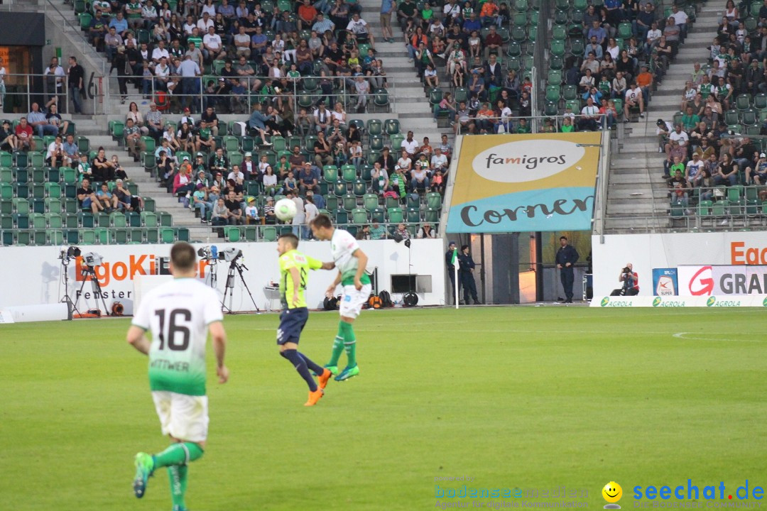 Fussball: FC ST.GALLEN 1879 vs FC THUN, St. Gallen - Schweiz, 21.04.2018