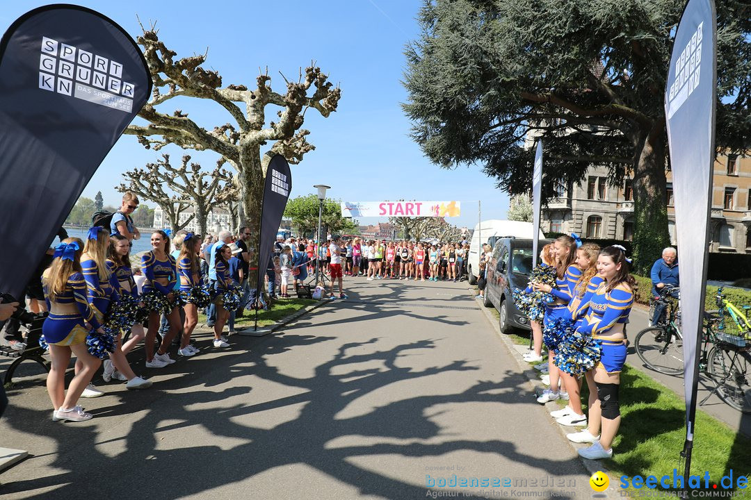 Konstanzer Frauenlauf: Konstanz am Bodensee, 22.04.2018