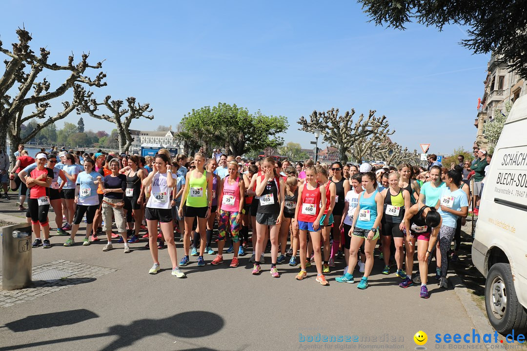 Konstanzer Frauenlauf: Konstanz am Bodensee, 22.04.2018