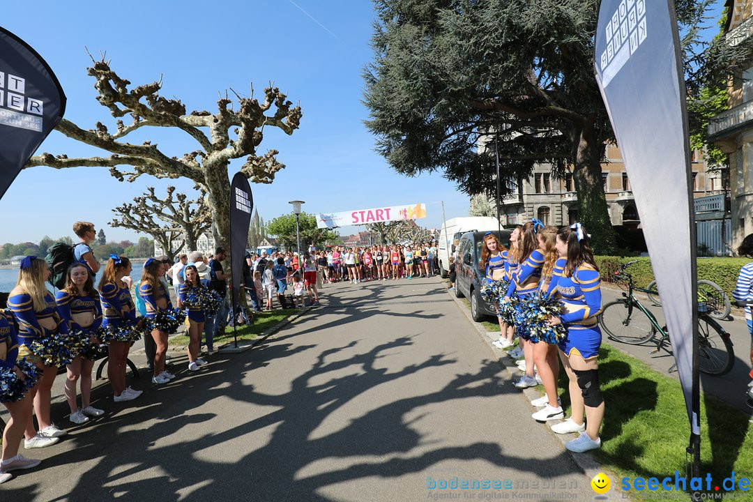 Konstanzer Frauenlauf: Konstanz am Bodensee, 22.04.2018