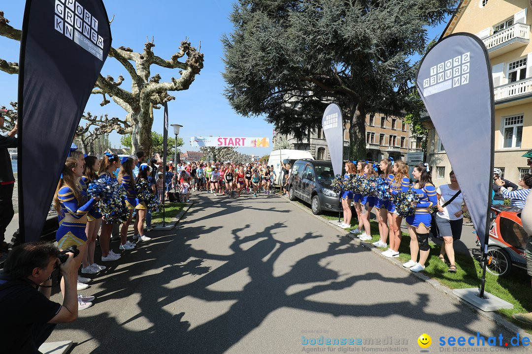 Konstanzer Frauenlauf: Konstanz am Bodensee, 22.04.2018