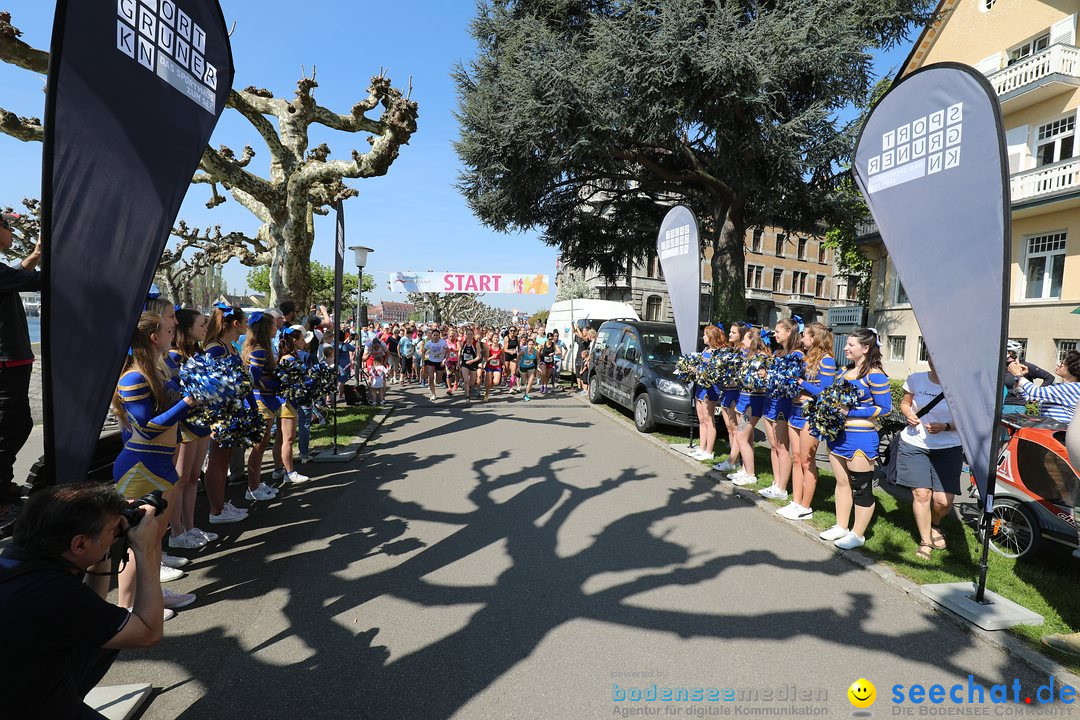 Konstanzer Frauenlauf: Konstanz am Bodensee, 22.04.2018