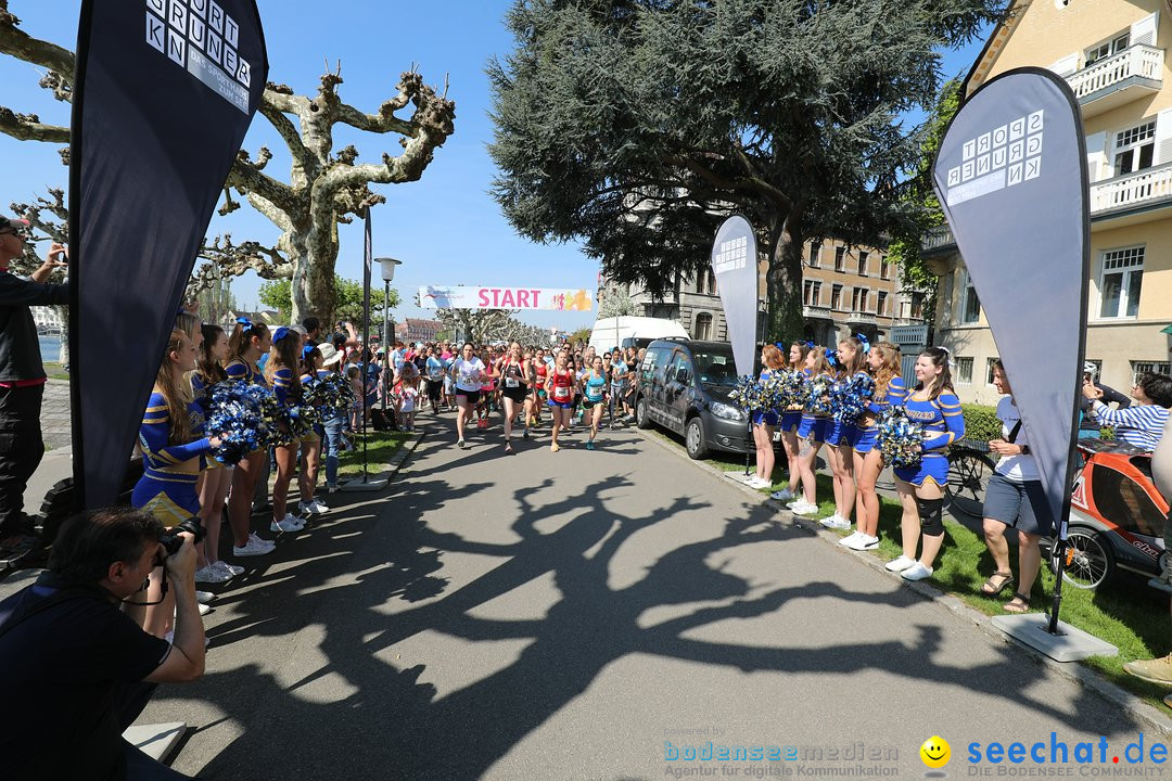 Konstanzer Frauenlauf: Konstanz am Bodensee, 22.04.2018