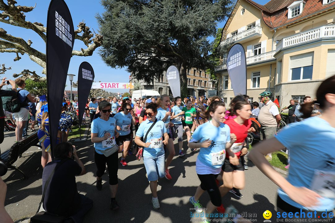 Konstanzer Frauenlauf: Konstanz am Bodensee, 22.04.2018