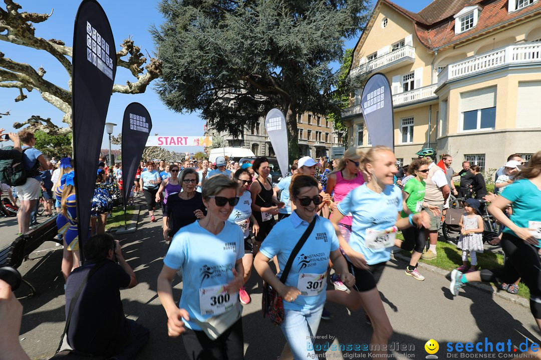 Konstanzer Frauenlauf: Konstanz am Bodensee, 22.04.2018