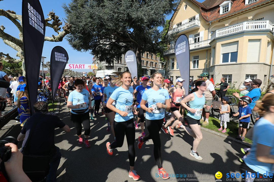 Konstanzer Frauenlauf: Konstanz am Bodensee, 22.04.2018