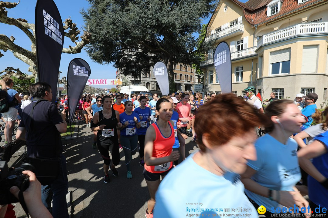 Konstanzer Frauenlauf: Konstanz am Bodensee, 22.04.2018