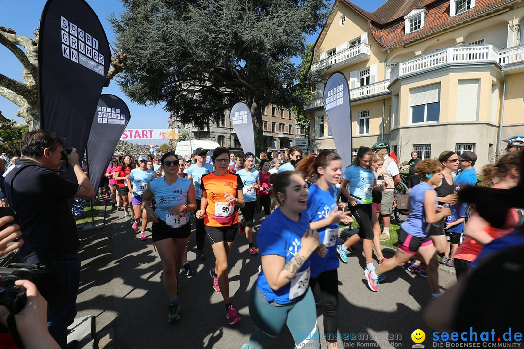 Konstanzer Frauenlauf: Konstanz am Bodensee, 22.04.2018