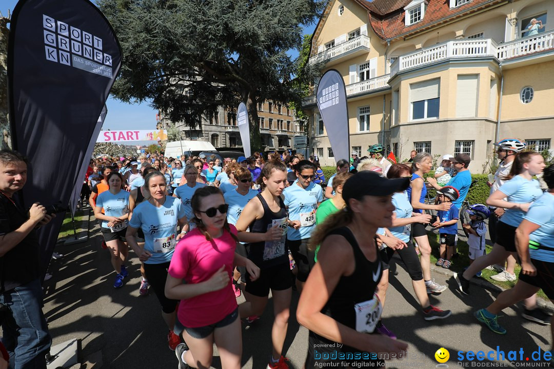 Konstanzer Frauenlauf: Konstanz am Bodensee, 22.04.2018