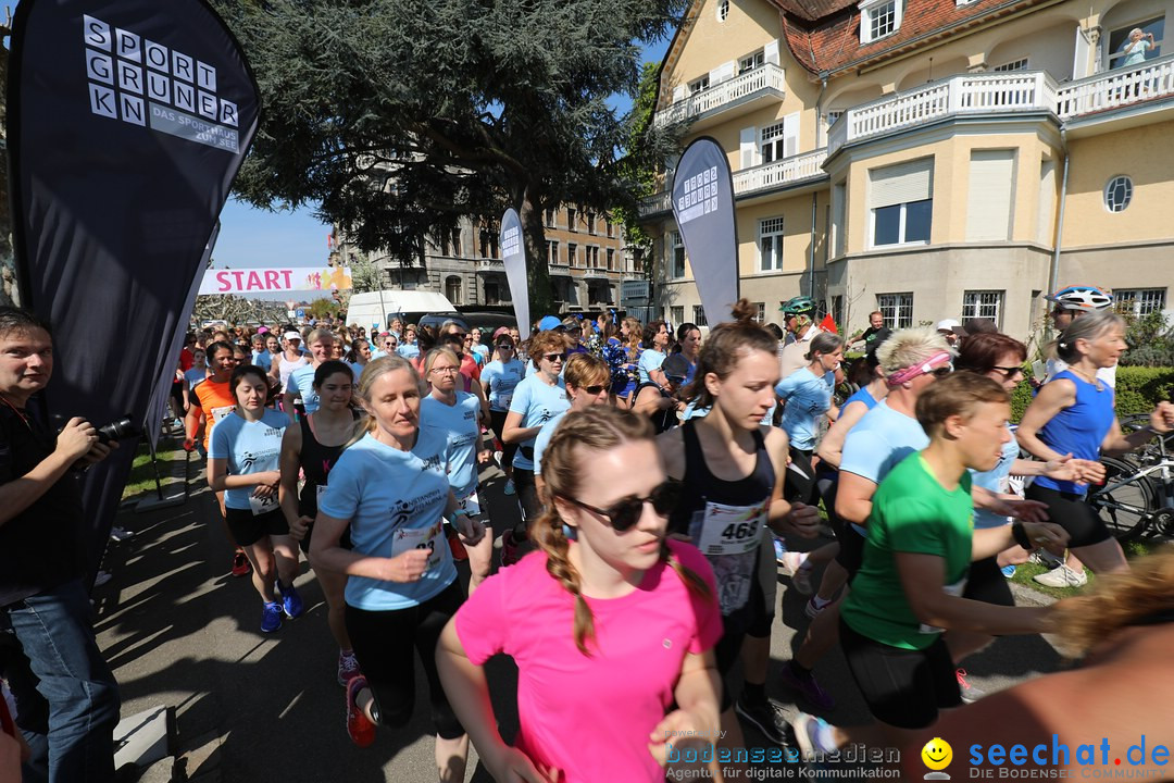 Konstanzer Frauenlauf: Konstanz am Bodensee, 22.04.2018