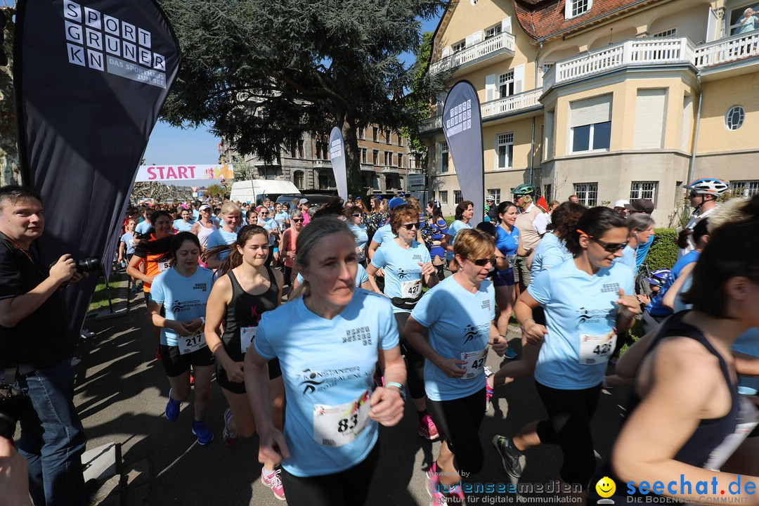 Konstanzer Frauenlauf: Konstanz am Bodensee, 22.04.2018