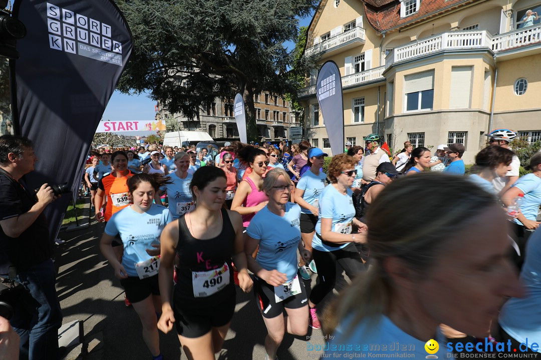 Konstanzer Frauenlauf: Konstanz am Bodensee, 22.04.2018