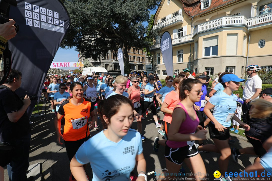 Konstanzer Frauenlauf: Konstanz am Bodensee, 22.04.2018