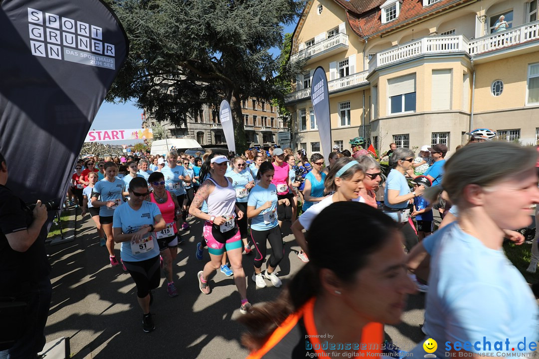 Konstanzer Frauenlauf: Konstanz am Bodensee, 22.04.2018