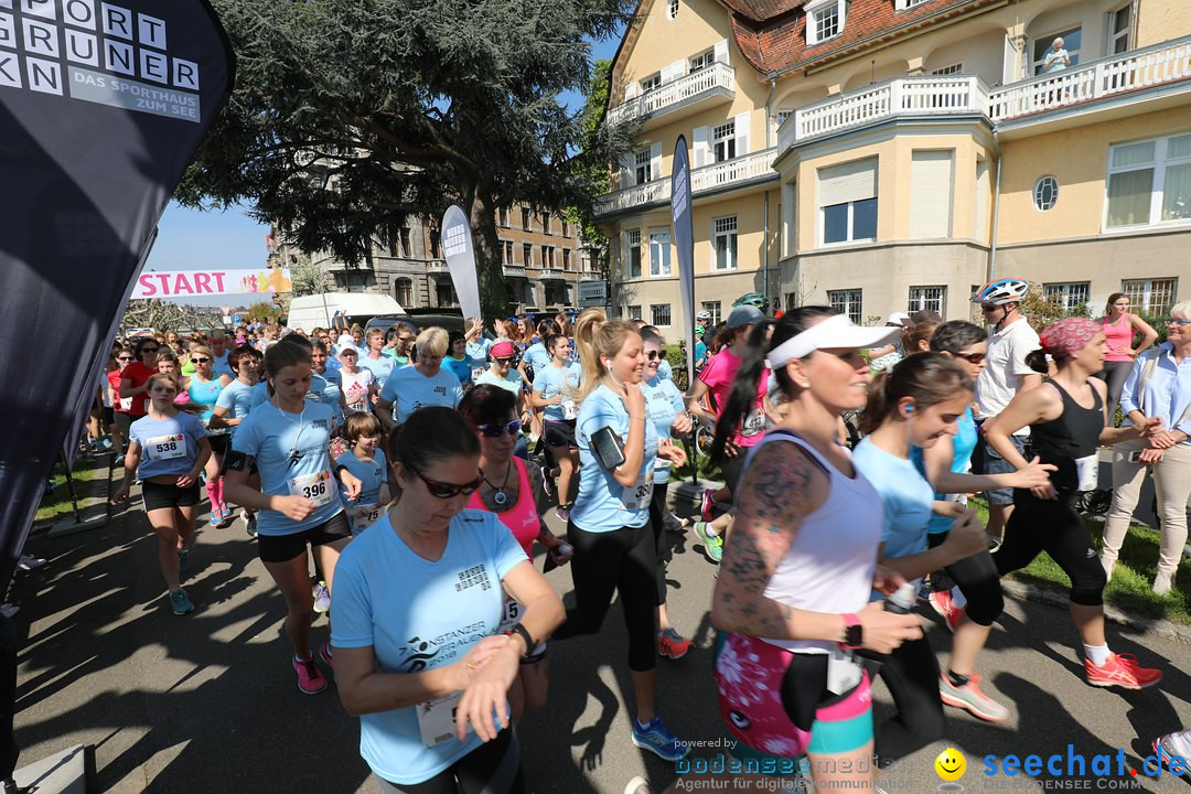 Konstanzer Frauenlauf: Konstanz am Bodensee, 22.04.2018