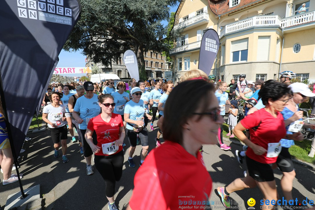 Konstanzer Frauenlauf: Konstanz am Bodensee, 22.04.2018