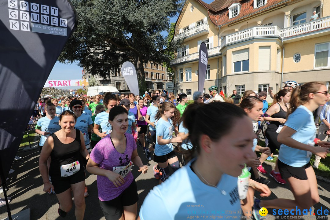 Konstanzer Frauenlauf: Konstanz am Bodensee, 22.04.2018