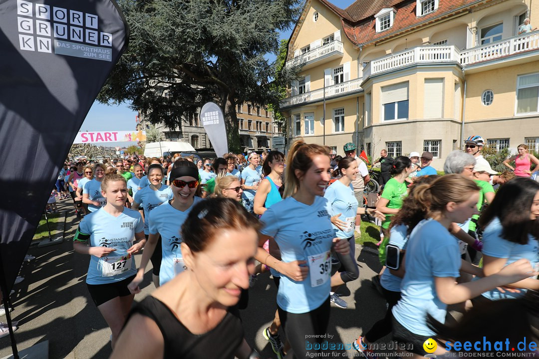 Konstanzer Frauenlauf: Konstanz am Bodensee, 22.04.2018