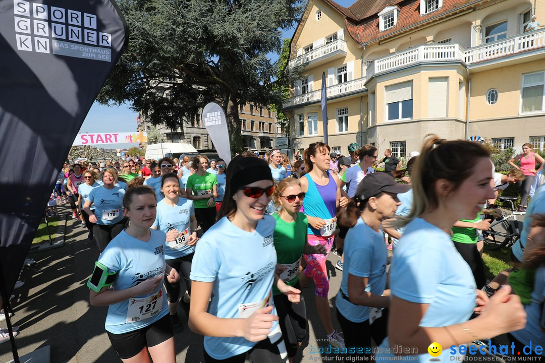 Konstanzer Frauenlauf: Konstanz am Bodensee, 22.04.2018