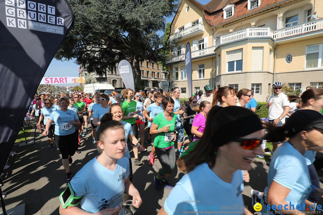 Konstanzer Frauenlauf: Konstanz am Bodensee, 22.04.2018