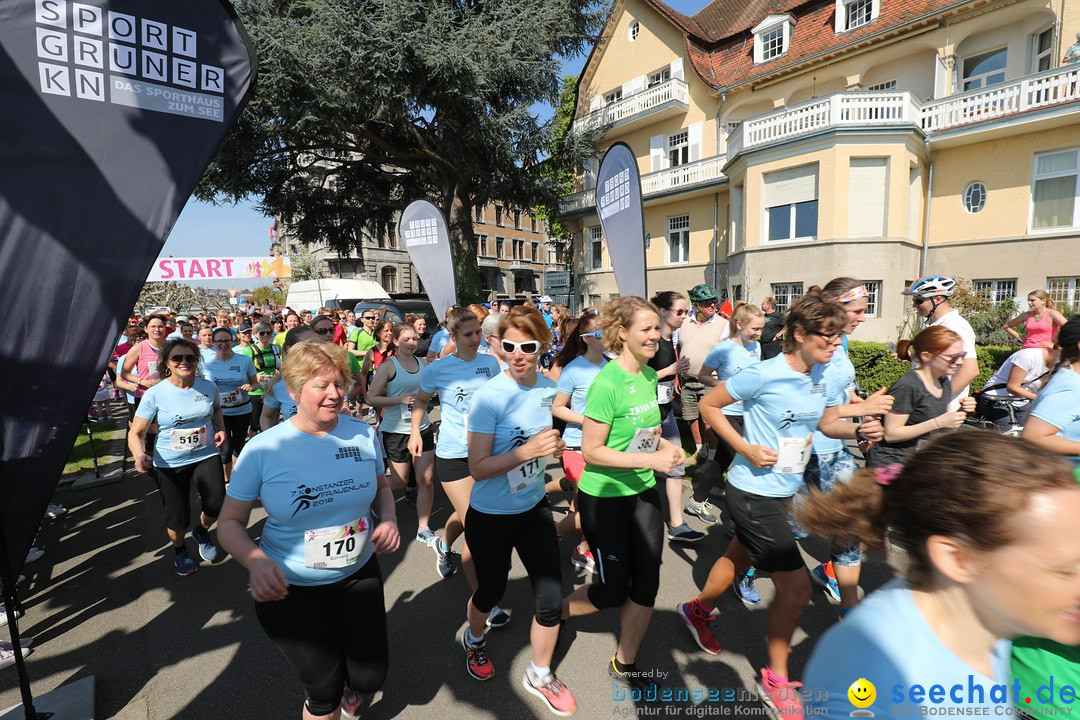 Konstanzer Frauenlauf: Konstanz am Bodensee, 22.04.2018