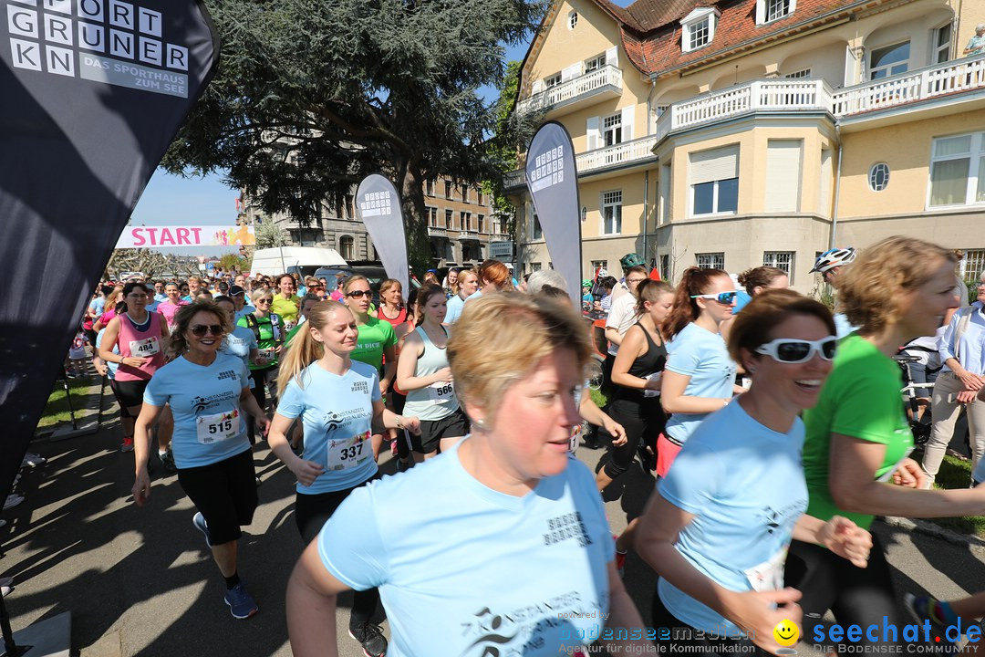 Konstanzer Frauenlauf: Konstanz am Bodensee, 22.04.2018