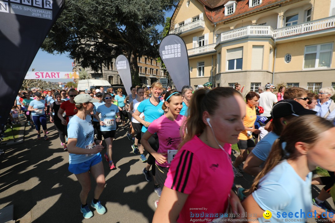 Konstanzer Frauenlauf: Konstanz am Bodensee, 22.04.2018