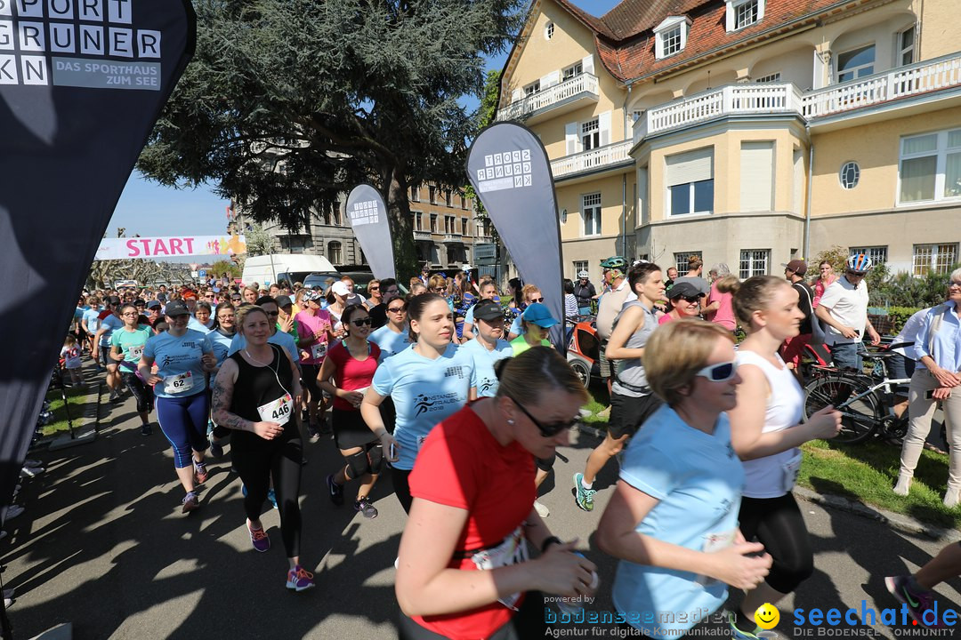 Konstanzer Frauenlauf: Konstanz am Bodensee, 22.04.2018