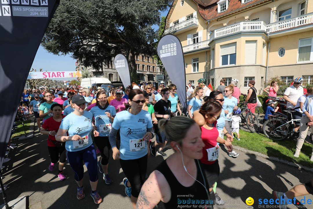 Konstanzer Frauenlauf: Konstanz am Bodensee, 22.04.2018