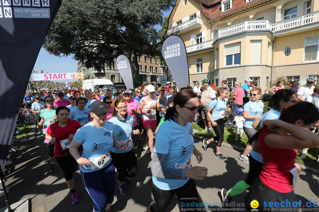 Konstanzer Frauenlauf: Konstanz am Bodensee, 22.04.2018