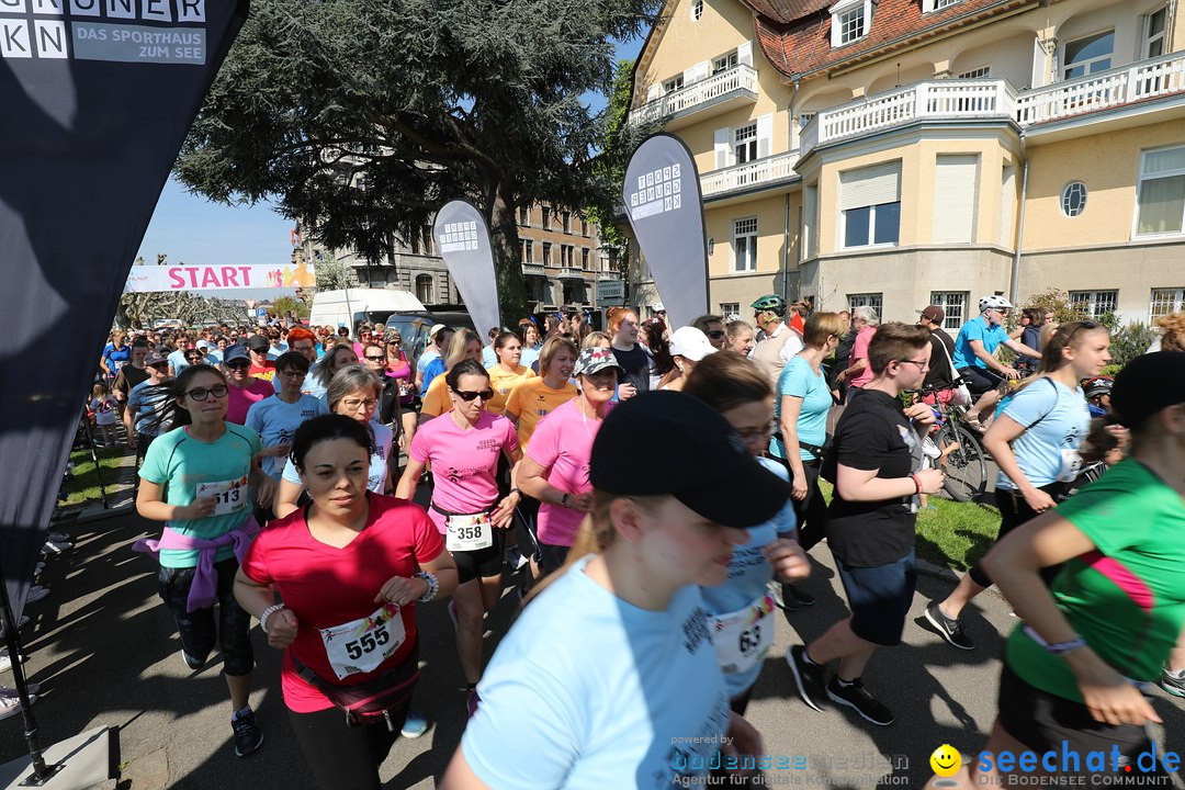 Konstanzer Frauenlauf: Konstanz am Bodensee, 22.04.2018