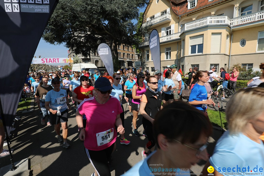 Konstanzer Frauenlauf: Konstanz am Bodensee, 22.04.2018