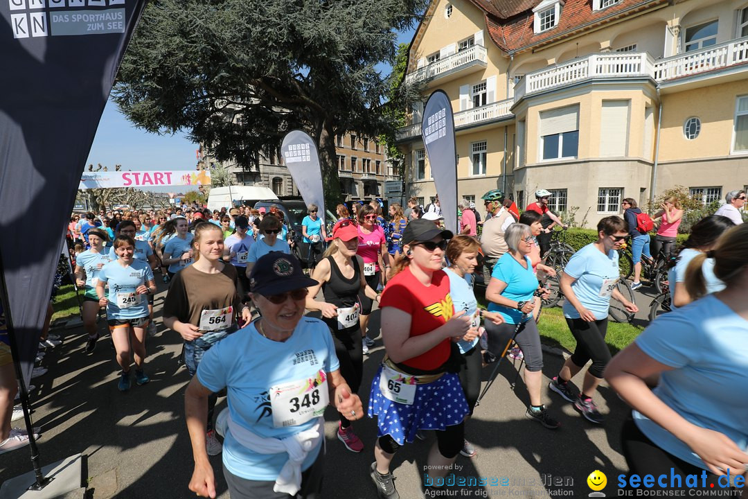 Konstanzer Frauenlauf: Konstanz am Bodensee, 22.04.2018