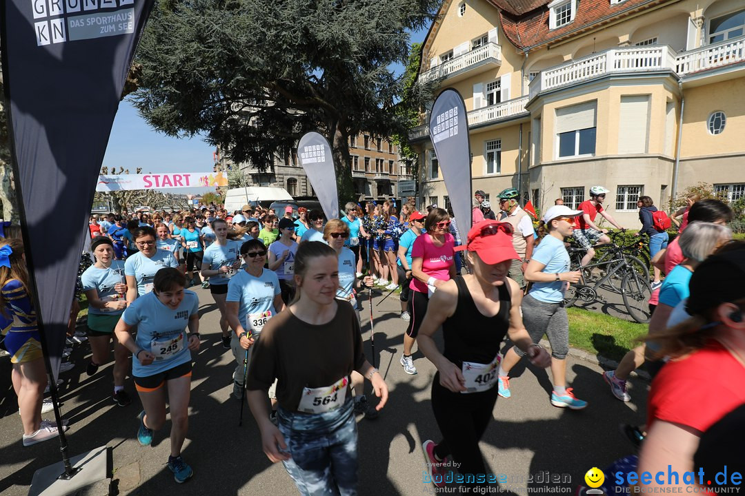 Konstanzer Frauenlauf: Konstanz am Bodensee, 22.04.2018