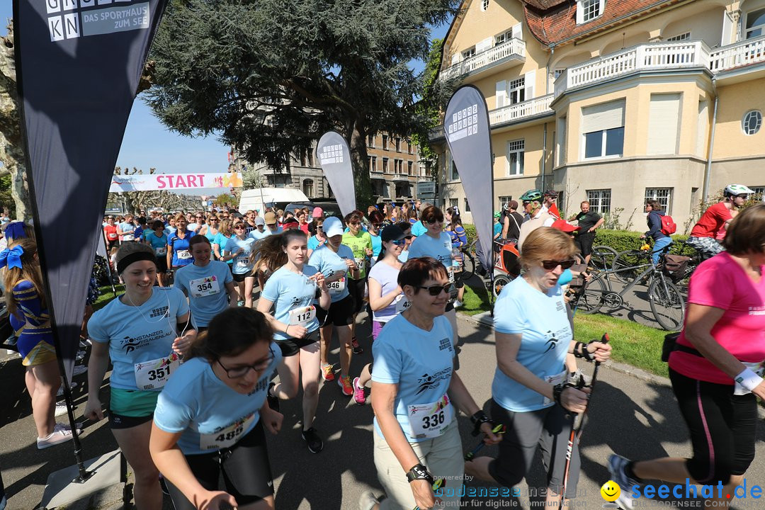 Konstanzer Frauenlauf: Konstanz am Bodensee, 22.04.2018