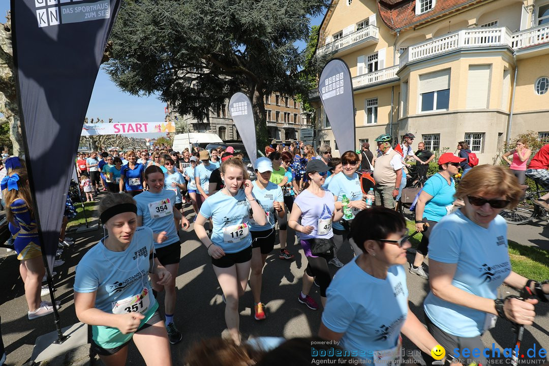 Konstanzer Frauenlauf: Konstanz am Bodensee, 22.04.2018