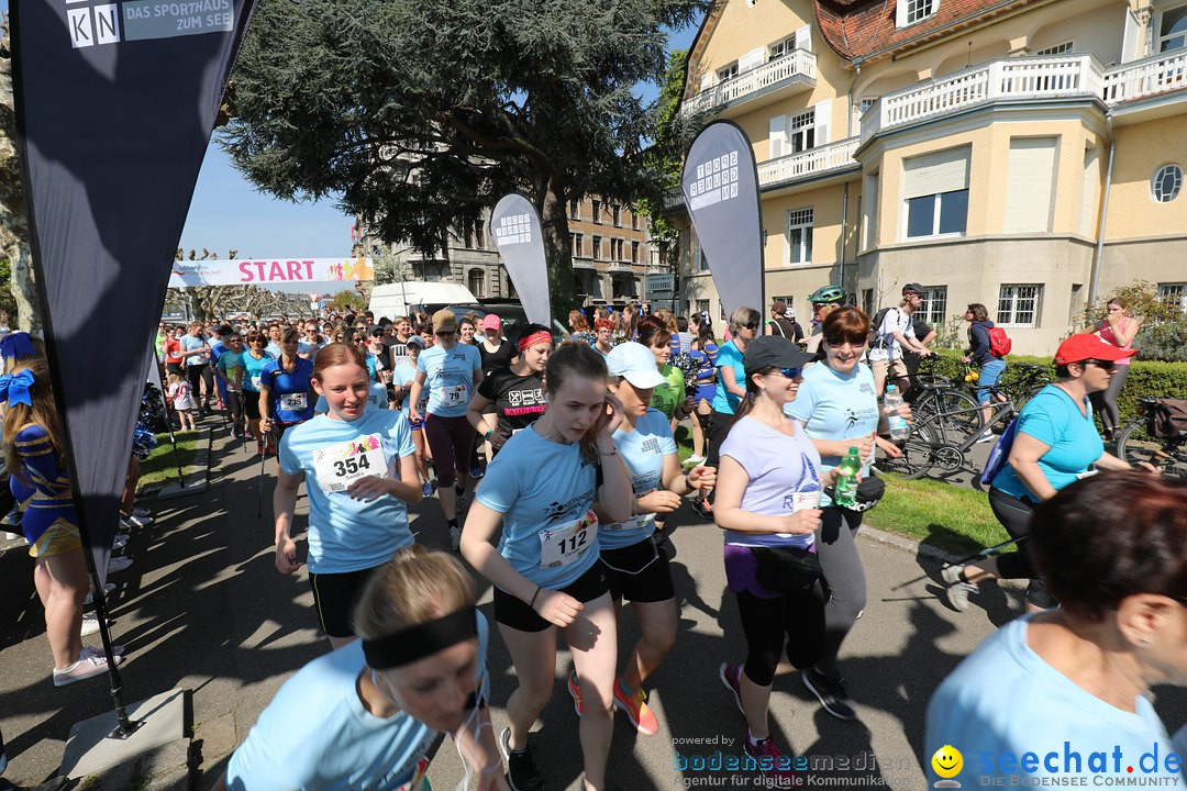 Konstanzer Frauenlauf: Konstanz am Bodensee, 22.04.2018