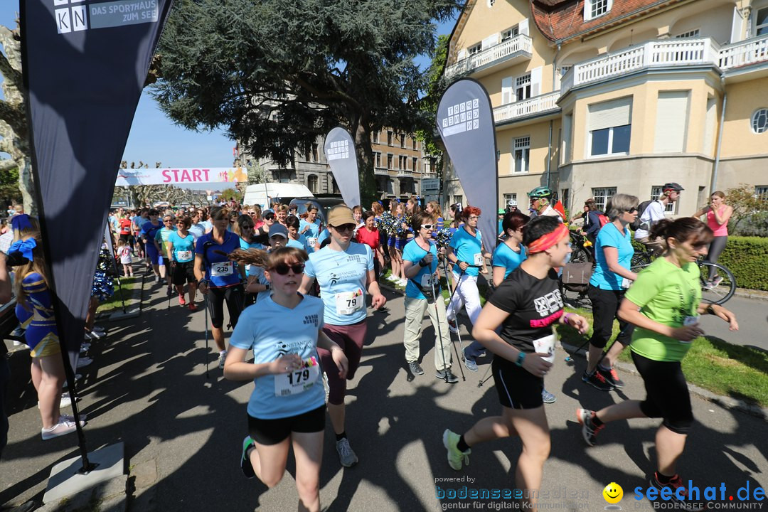 Konstanzer Frauenlauf: Konstanz am Bodensee, 22.04.2018