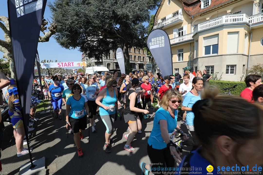 Konstanzer Frauenlauf: Konstanz am Bodensee, 22.04.2018