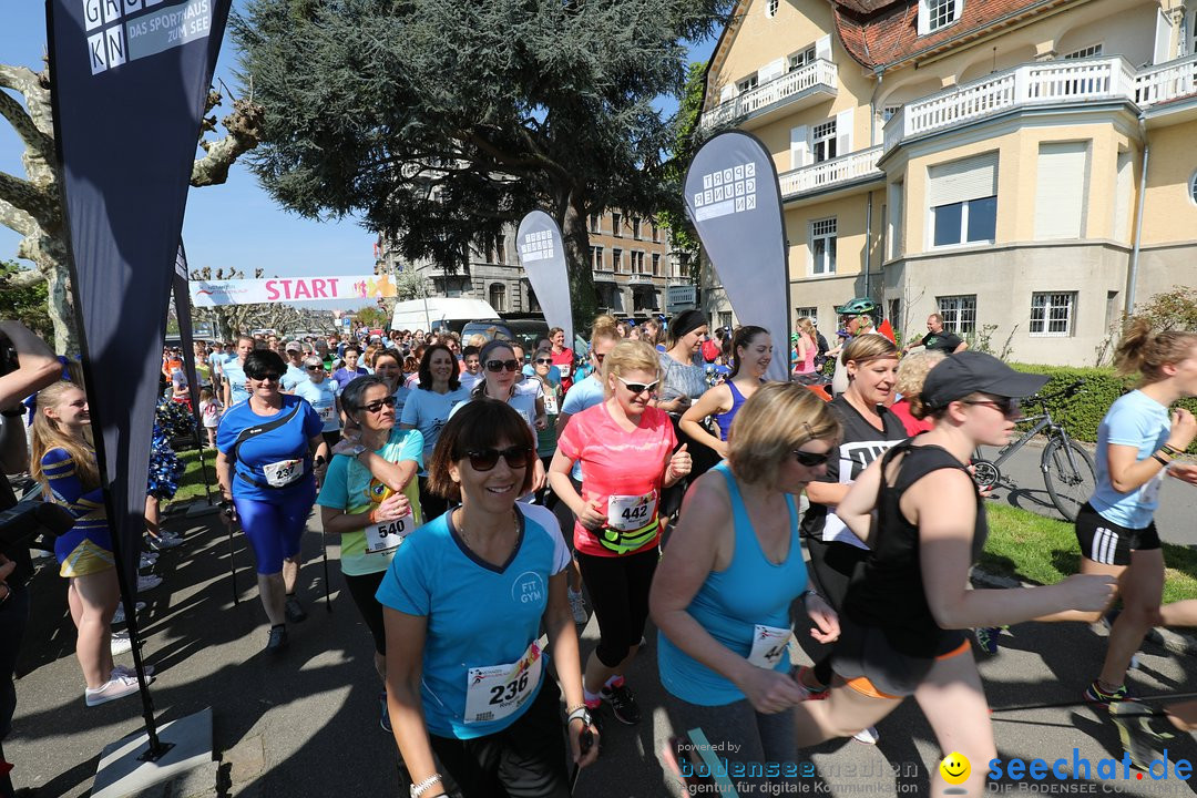 Konstanzer Frauenlauf: Konstanz am Bodensee, 22.04.2018