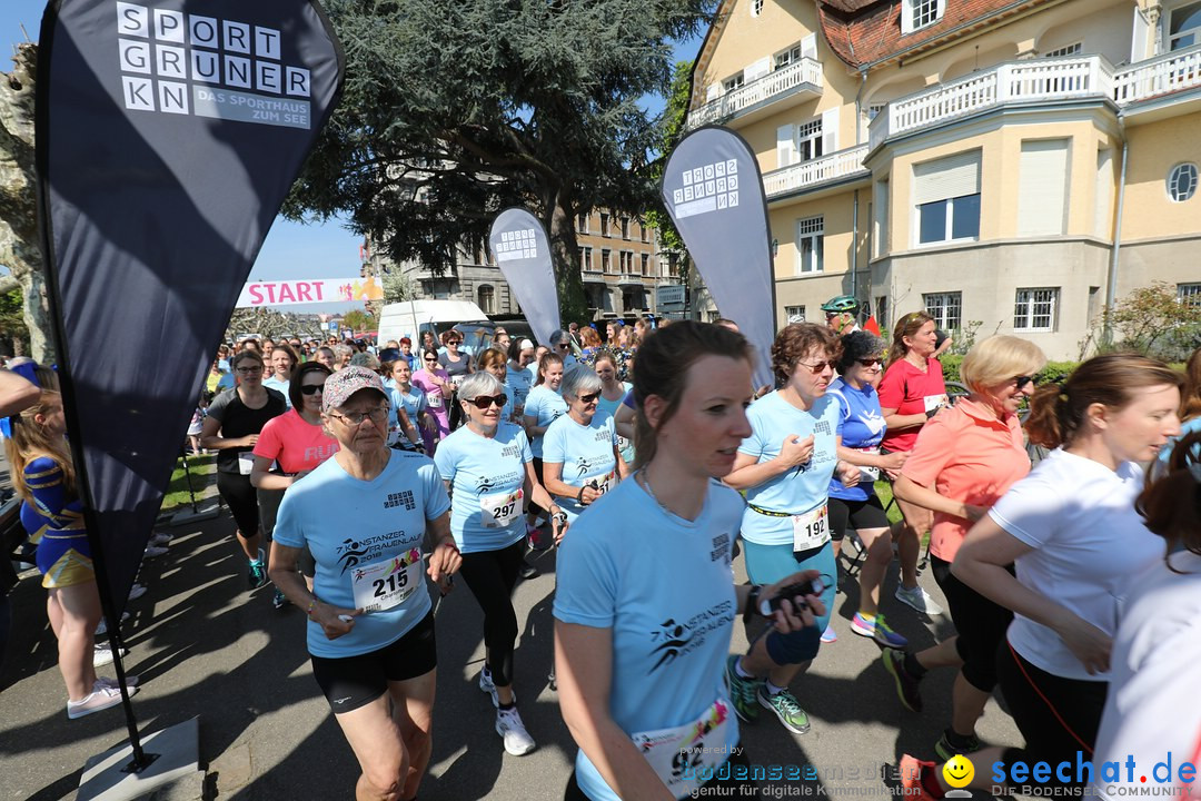 Konstanzer Frauenlauf: Konstanz am Bodensee, 22.04.2018