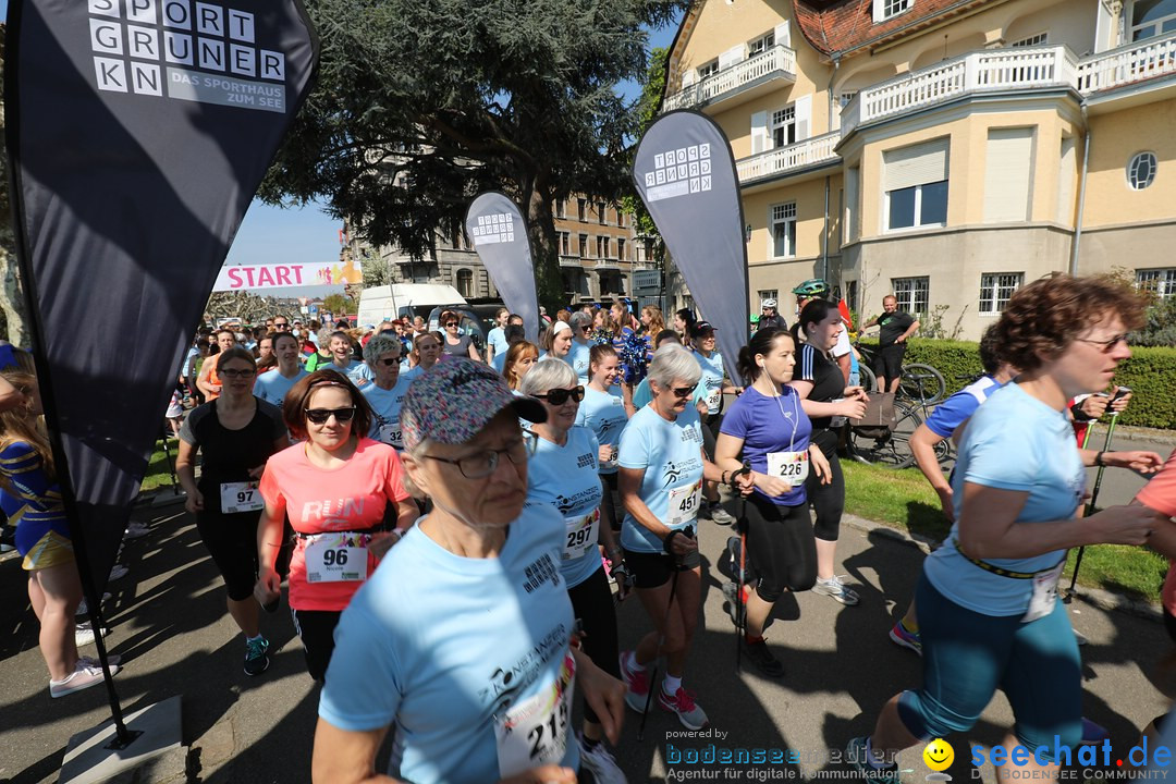 Konstanzer Frauenlauf: Konstanz am Bodensee, 22.04.2018