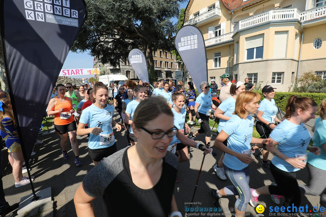 Konstanzer Frauenlauf: Konstanz am Bodensee, 22.04.2018