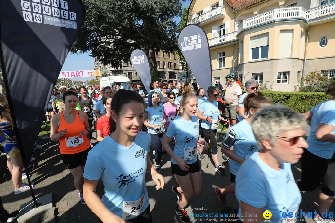 Konstanzer Frauenlauf: Konstanz am Bodensee, 22.04.2018