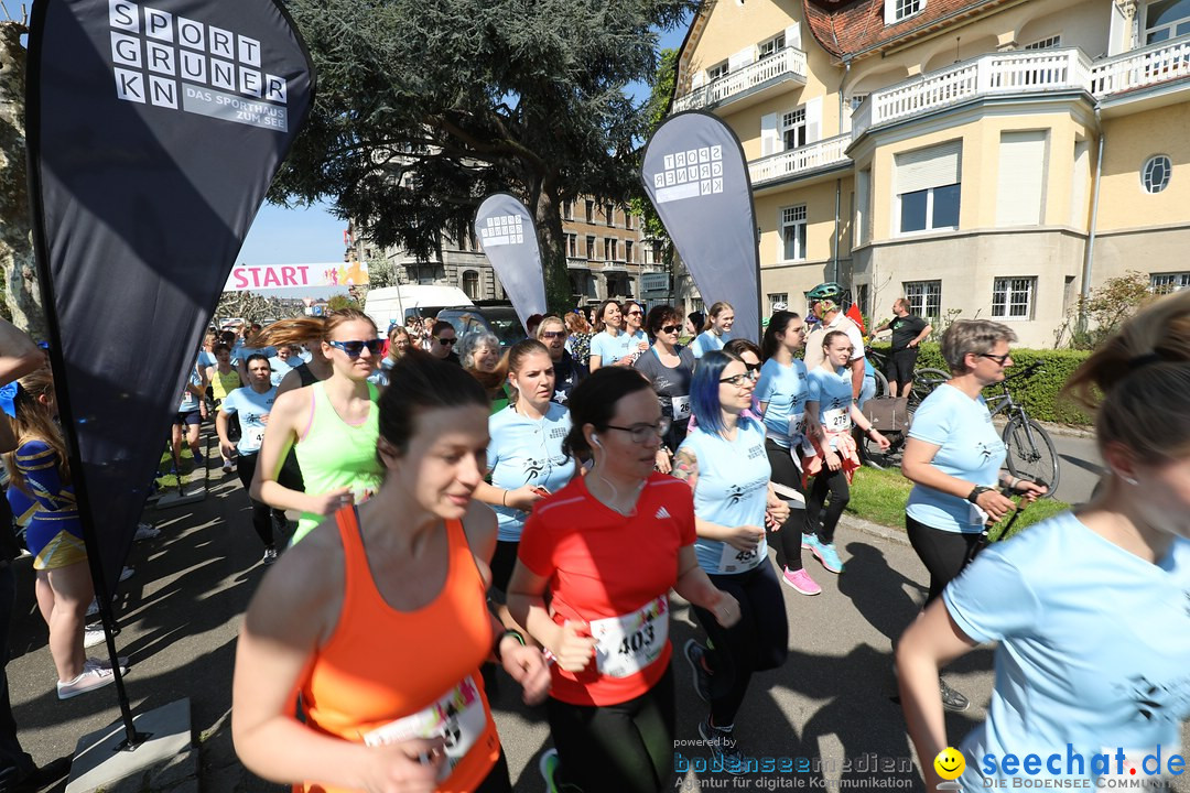 Konstanzer Frauenlauf: Konstanz am Bodensee, 22.04.2018