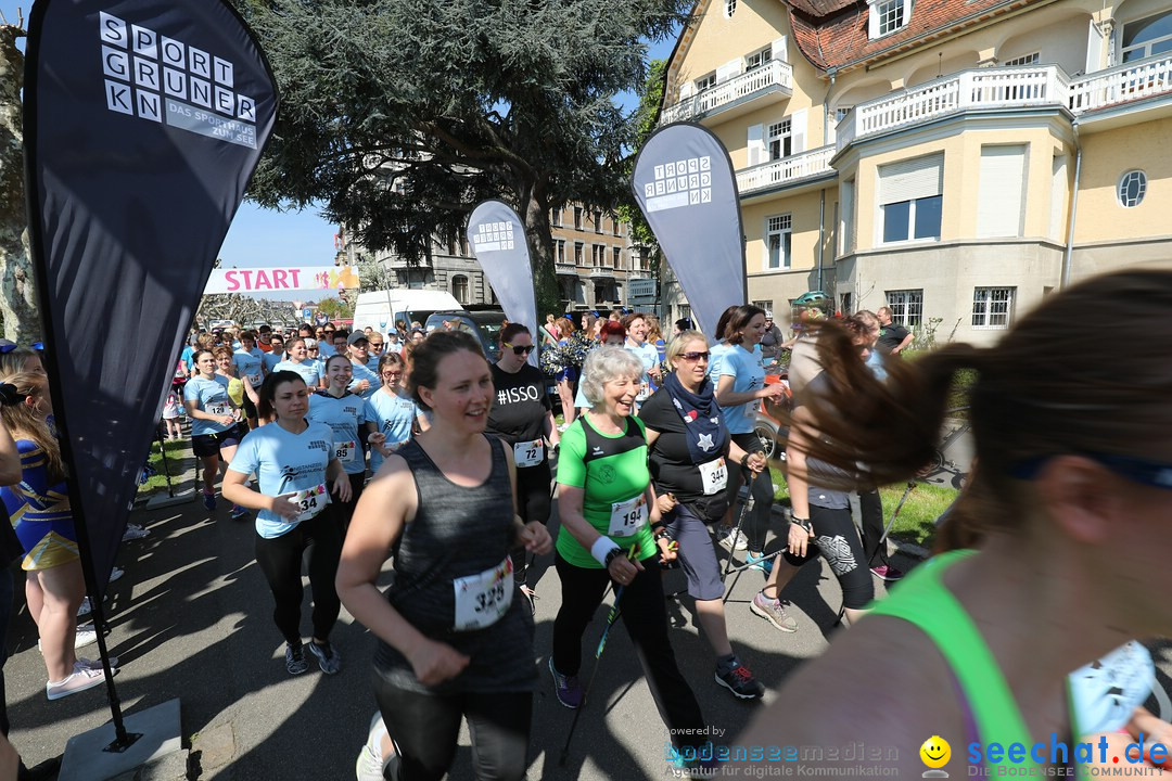 Konstanzer Frauenlauf: Konstanz am Bodensee, 22.04.2018