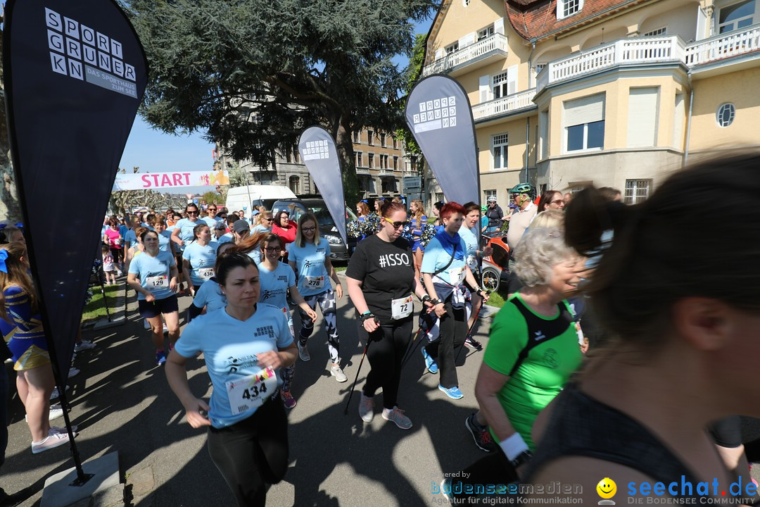 Konstanzer Frauenlauf: Konstanz am Bodensee, 22.04.2018